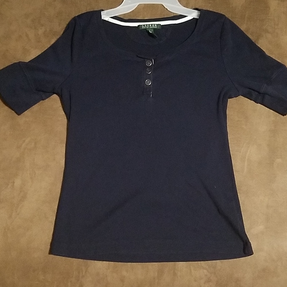 Navy Blue Top
